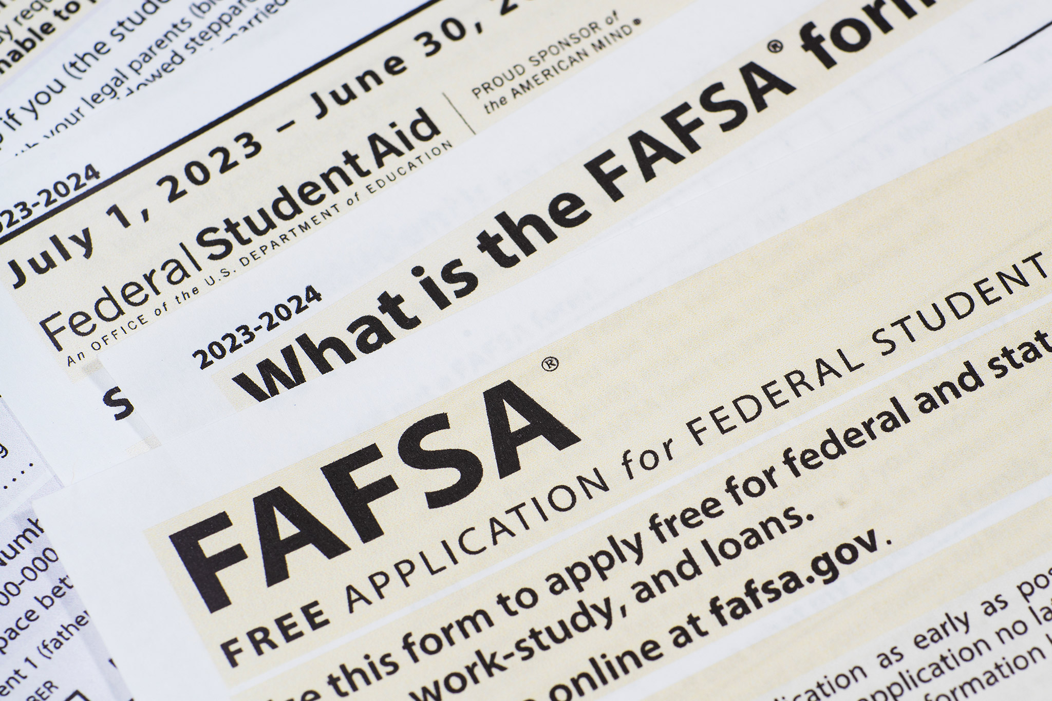 financial aid forms
